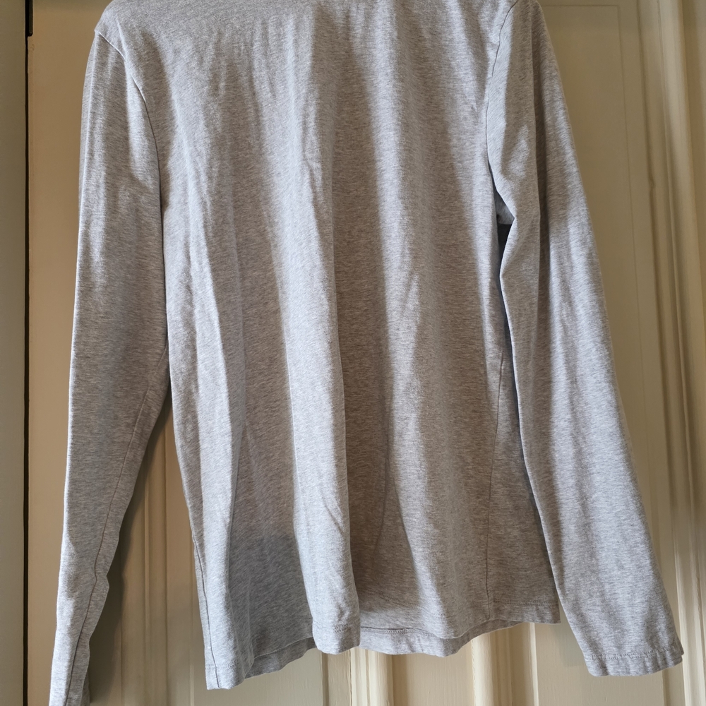 Express Men's Light Gray Crewneck Sweater